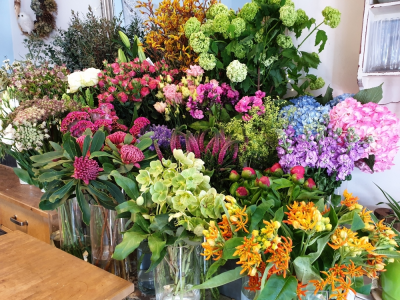 Blossom House Bouquet - A gift of flowers using the best blooms of the day chosen by your florist.