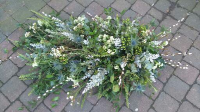 Rustic Coffin Spray - 