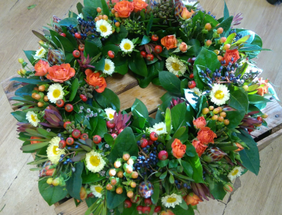 Mixed Autumn wreath - 